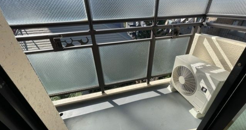 TOP市ヶ谷№1のバルコニー