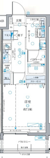【間取り】 | クレヴィスタ板橋西台Ⅲ