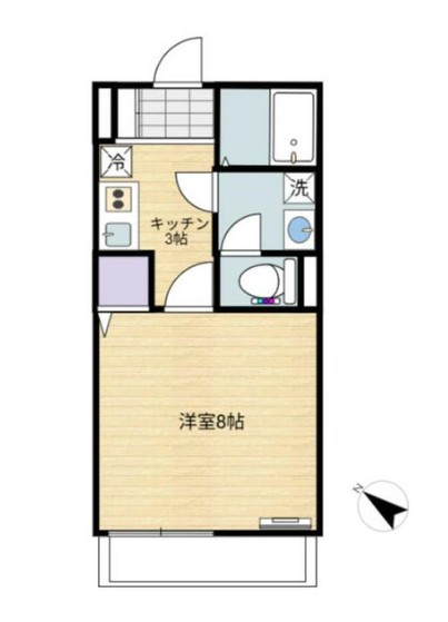 Belle Sweet Ⅱ号館の間取り