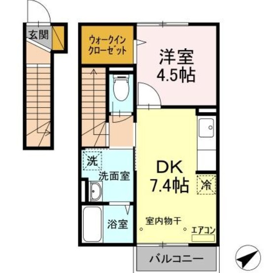 ソーヤエイトクファームの間取り