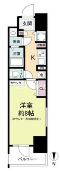 【間取り】 | La Douceur玉造