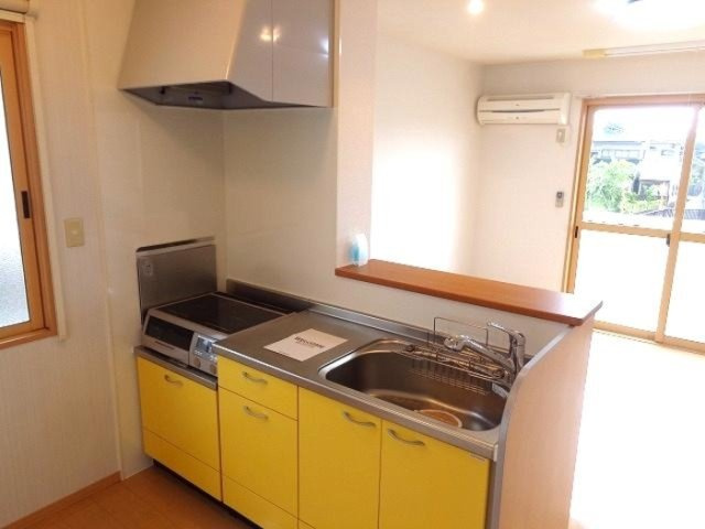 ソシアドミール B棟のキッチン|対面キッチン