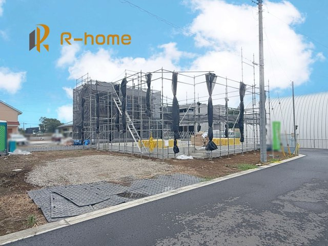 つくば市上横場3期　新築戸建て　2号棟の外観|ご予約を頂ければ、『平日』はもちろん『早朝』や『夜間』もご見学可能です♪お気軽にお申し付けください♪