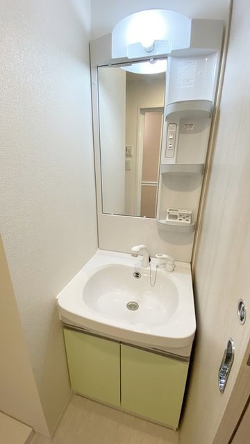 月光 岡山旭東町の洗面所