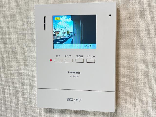 コスモスの内装|カメラ付インターホン