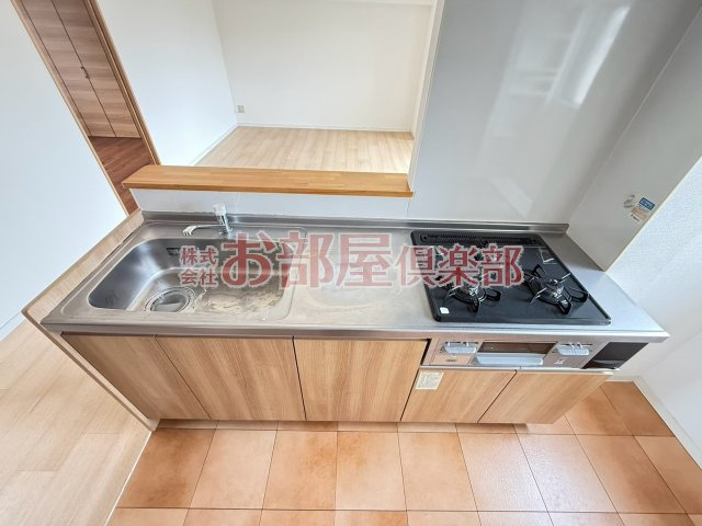 南薫ハイツのキッチン|使いやすいキッチンです