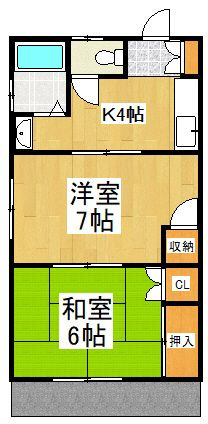 かんな荘の間取り