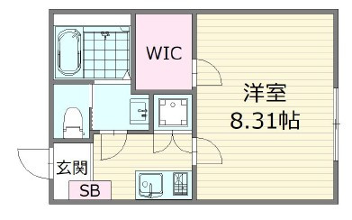 Ｂｅｌｌａ　Ｃａｓａの間取り|間取りです。