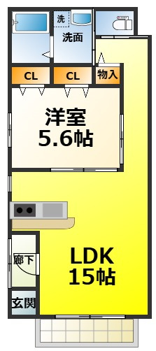 CROSS大手町の間取り