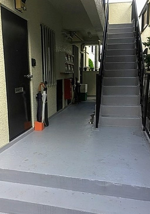 グリーンマンションのエントランス