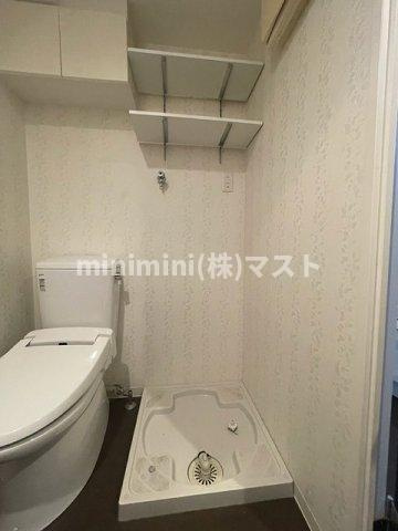 グランプラス谷町の洗面所