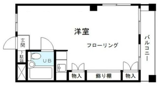 【間取り】 | 毛塚ビル | 間取りです。