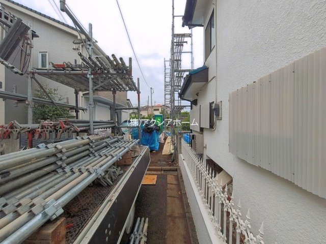 所沢市北秋津・全1棟　新築一戸建　～スカイバルコニー付～の外観|現地写真（2026年9月4日撮影）