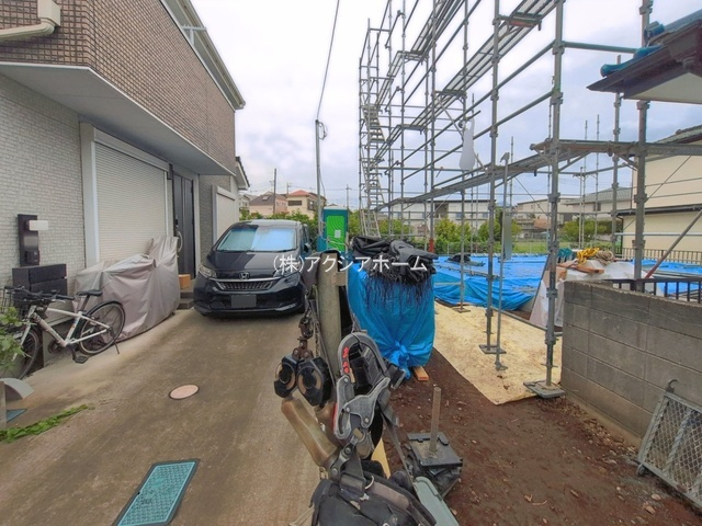 所沢市北秋津・全1棟　新築一戸建　～スカイバルコニー付～の外観|現地写真（2026年9月4日撮影）