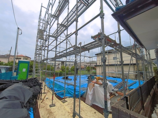 所沢市北秋津・全1棟　新築一戸建　～スカイバルコニー付～の外観|現地写真（2026年9月4日撮影）