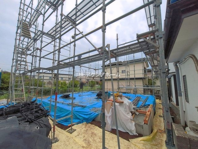 所沢市北秋津・全1棟　新築一戸建　～スカイバルコニー付～の外観|現地写真（2026年9月4日撮影）