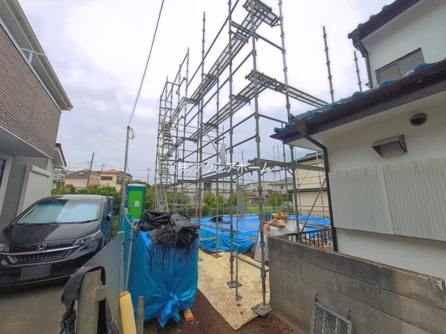 所沢市北秋津・全1棟　新築一戸建　～スカイバルコニー付～の外観|現地写真（2026年9月4日撮影）