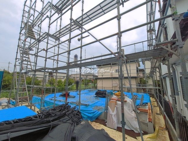 所沢市北秋津・全1棟　新築一戸建　～スカイバルコニー付～の外観|現地写真（2026年9月4日撮影）