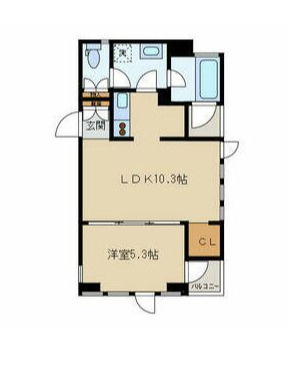 アドレー渋谷本町アネックスの間取り