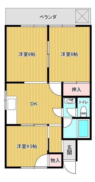マンションピュアの間取り