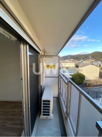 Private Residence（プライベートレジデンス）山科御陵のバルコニー