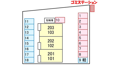 【区画図】 | ウィステリアガーデンＨ