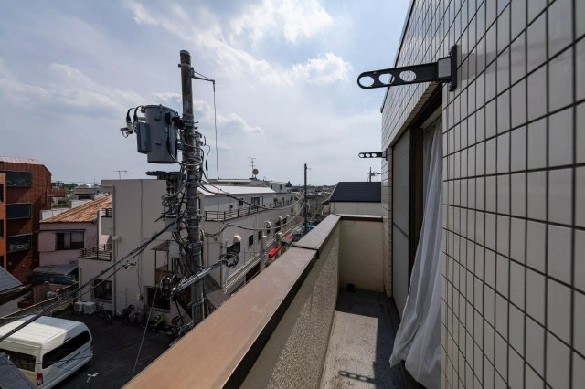 AP194 パークサイドパレス 406のバルコニー|



