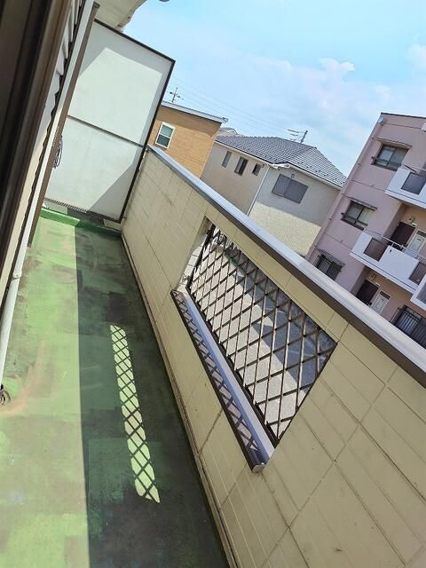 テラスセッズのバルコニー