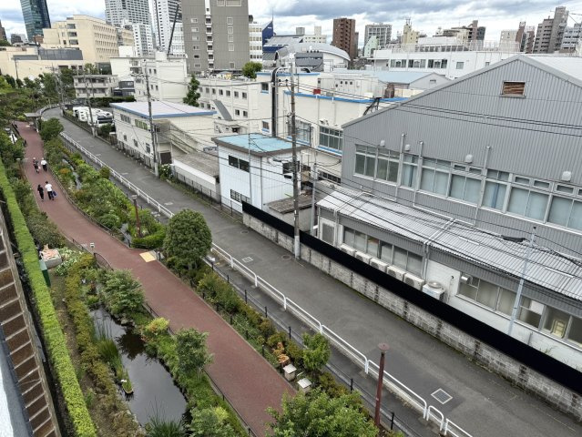 大橋コーポの周辺