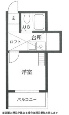 さくらハイツ１号館の間取り