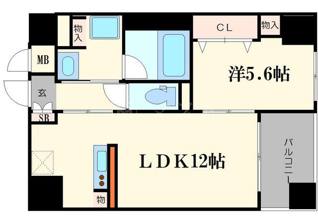 MBC RESIDENCEの間取り