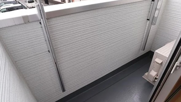 リーフ北小岩のバルコニー