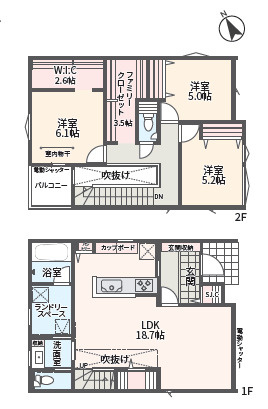 厚木市恩名1丁目　新築戸建　全3棟1号棟