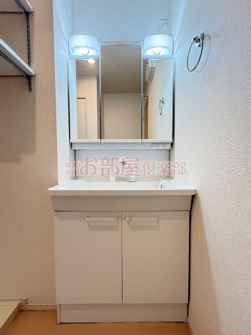 チャク壱番館の洗面所|忙しい朝には欠かせない洗面所です