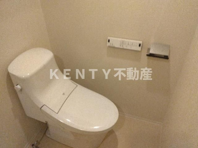 【トイレ】 | メイクスデザイン大森Ⅱ | 清潔感のあるトイレです