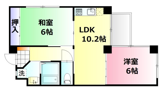 【間取り】 | コートドール2