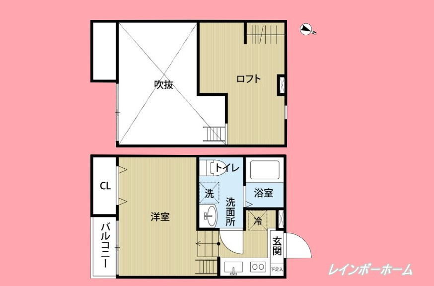 エトワール幕張の間取り