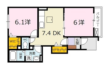 すばるの間取り