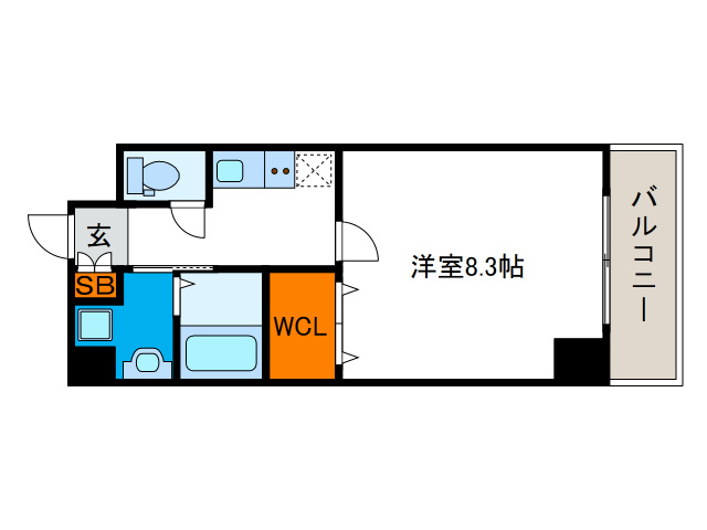 Ms PalazzO UNIVERSALの間取り