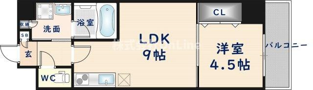【間取り】 | ルミエールJR八尾