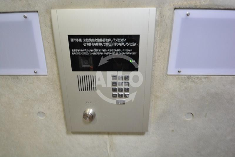レジュールアッシュ谷町のセキュリティ|レジュールアッシュ谷町　エントランスオートロック