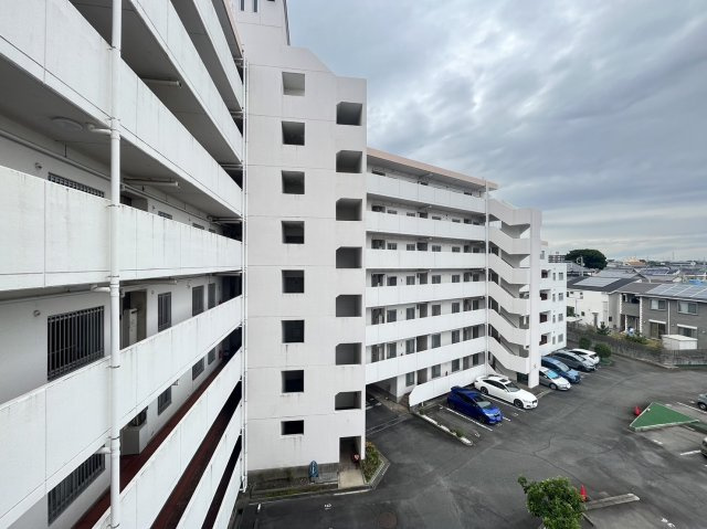 コープ野村半田参号棟の外観|R8.8.1撮影　最上階のお部屋です♪