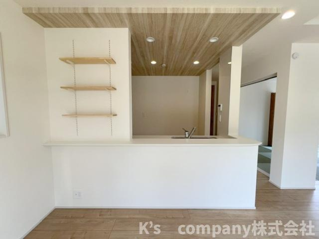 ◎茅ヶ崎市室田3丁目　新築戸建　2号棟のその他|リビングにいるご家族を感じながらお料理ができるカウンターキッチン☆