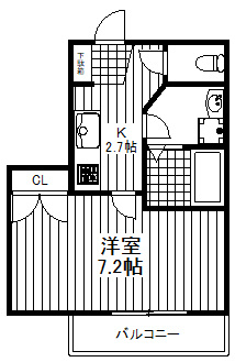 【間取り】 | イデアルアパートメント北沢