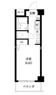 サンセゾンⅠの間取り