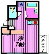 メゾンラフィットの間取り