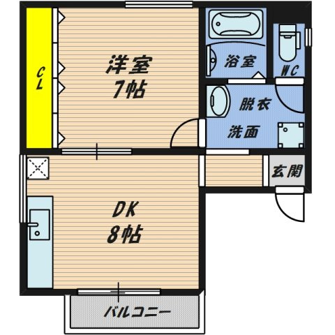 【間取り】 | グランツ鴫野東
