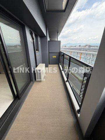 LIBTH　菊陽　２２７のバルコニー|※写真はイメージです。現況優先。
同じタイプのお部屋の写真です。現況優先