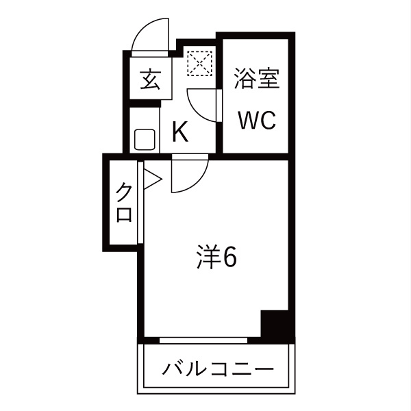 ミストラル本町ウエストの間取り|ミストラル本町ウエスト　間取り