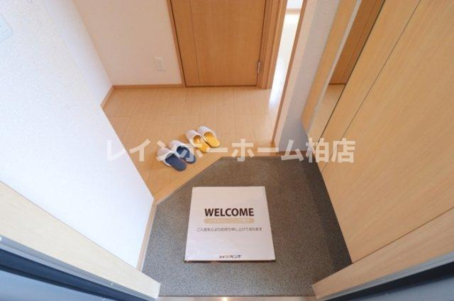 仲介手数料（賃料の1.10ヵ月）の50％OFF対象物件！の玄関|毎日通る玄関はこちらです
